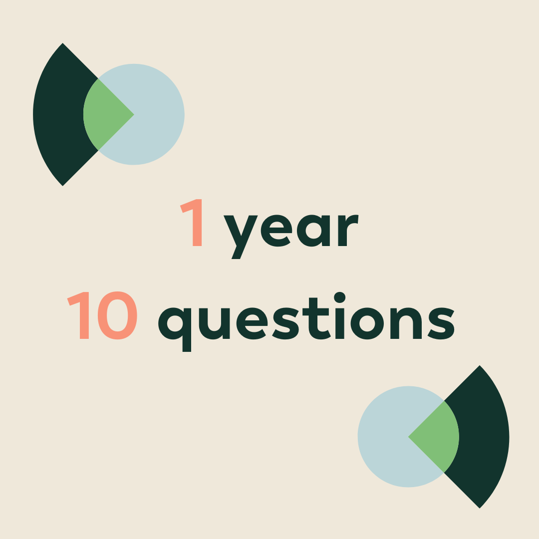 Conscyo blog 1 year 10 questions illustration