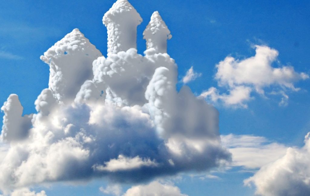 luchtkasteel, kasteel van wolken
