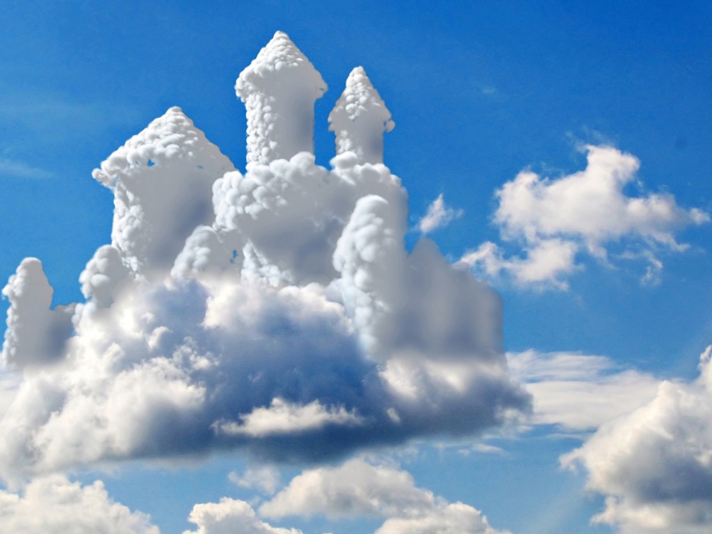 luchtkasteel, kasteel van wolken